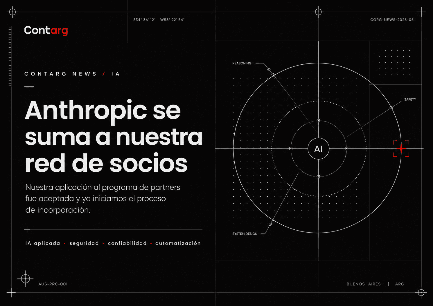 Contarg se suma al programa de partners de Anthropic