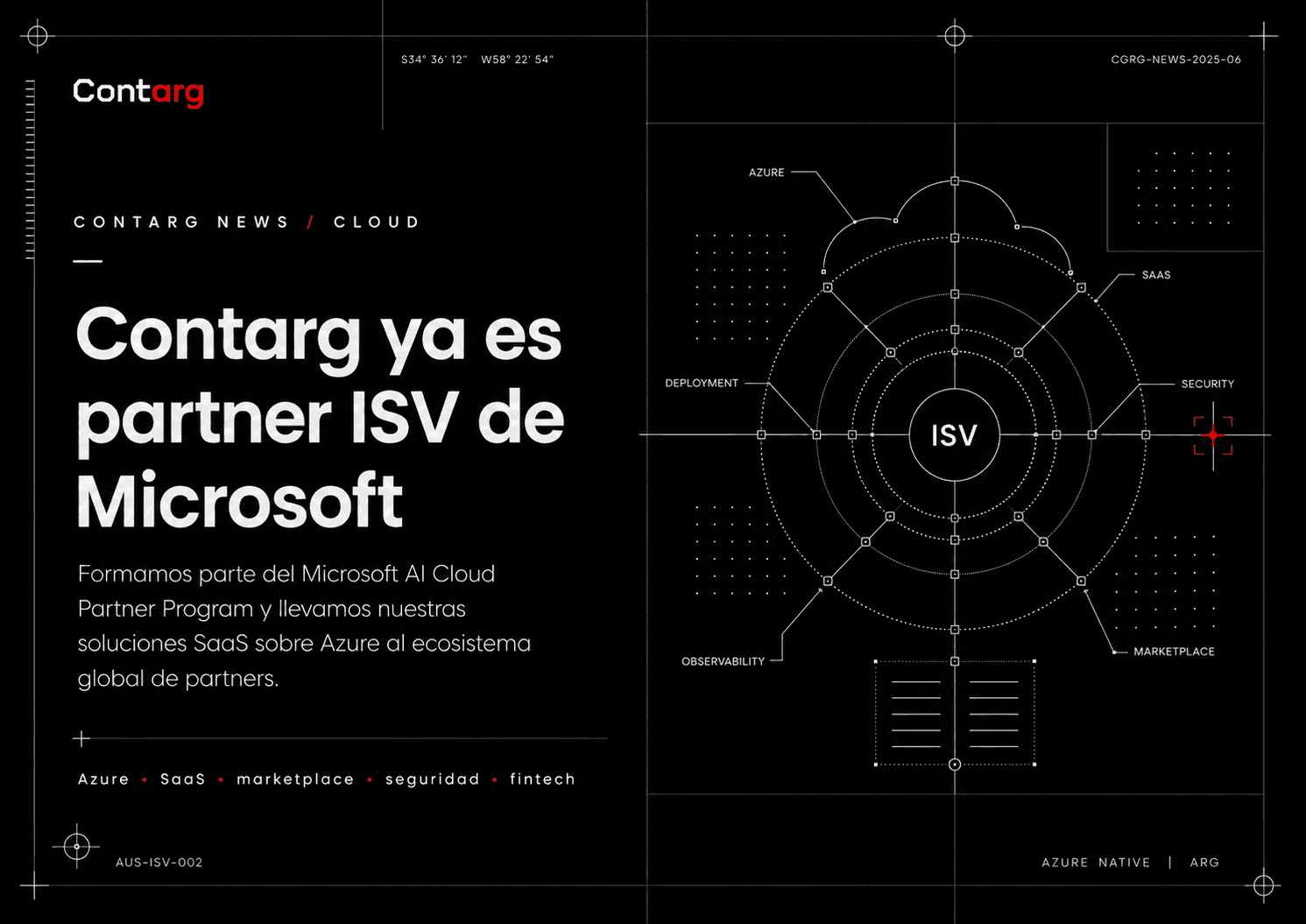 Contarg es ISV y miembro del Microsoft AI Cloud Partner Program